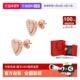 自营 Armani阿玛尼LOVE系列玫瑰金爱心耳钉925银送女友礼物