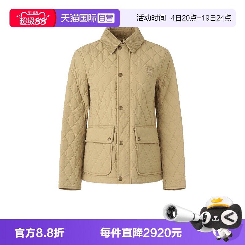 BURBERRY薄款棉服外套上衣
