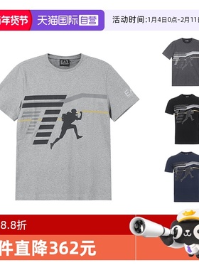 【自营】Emporio Armani EA7阿玛尼 男士短袖T恤6ZPT35 PJ18Z正品