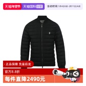 B字盾牌徽标绗缝拉链鹅绒羽绒服外套 博柏利男士 自营 BURBERRY