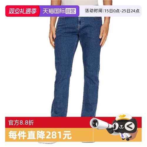 CalvinKlein棉质牛仔裤