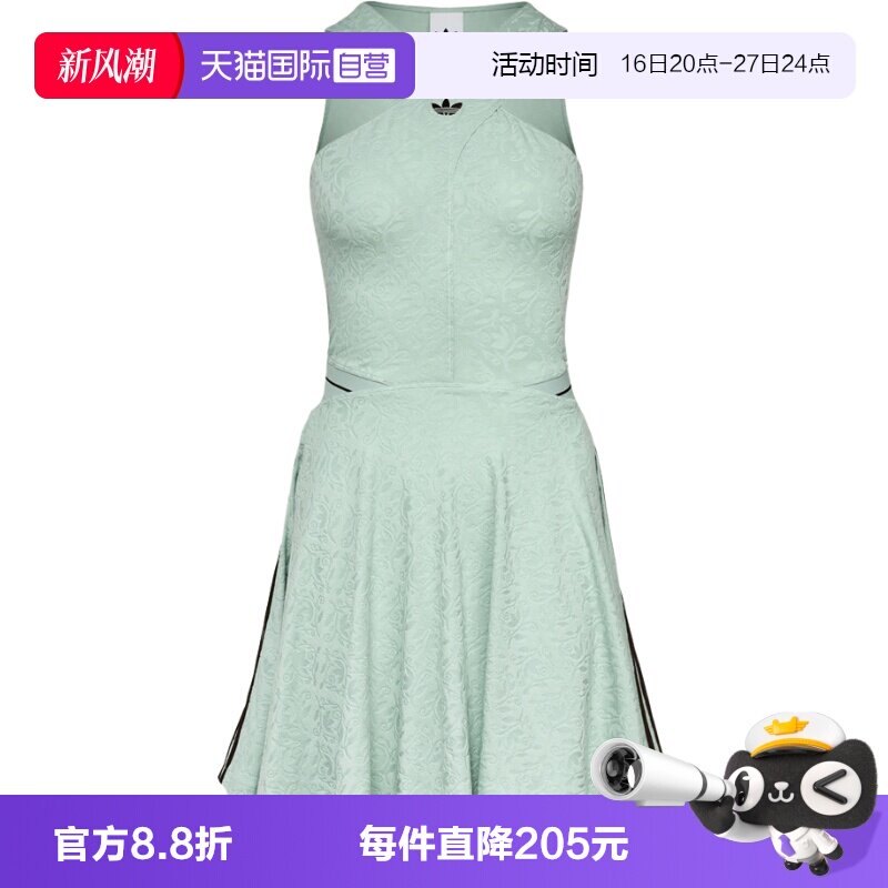 【自营】adidas阿迪达斯三叶草女子运动休闲连衣裙KX6900