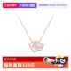 Lola 自营 Rose罗拉玫瑰情书项链女锁骨链送女友礼物