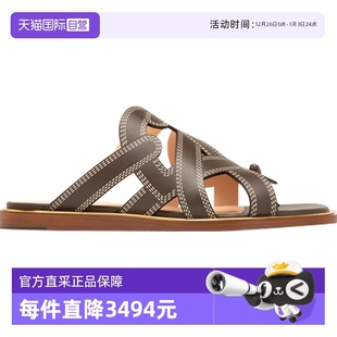 巴利精选时尚 Bally GLAD FLAT 6300526 BIS女士凉拖凉鞋 自营