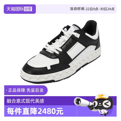 华伦天奴男士板鞋休闲鞋运动鞋