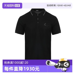 自营 范思哲男士 Versace T恤2024年 商务休闲棉质POLO衫 短袖
