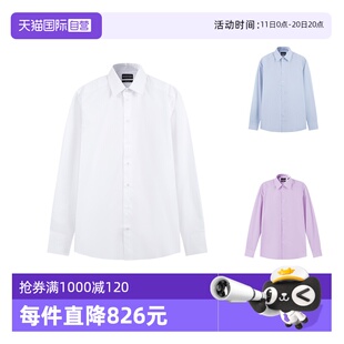 男士 棉质正装 商务长袖 01CN50 Armani阿玛尼 衬衫 01C68 自营