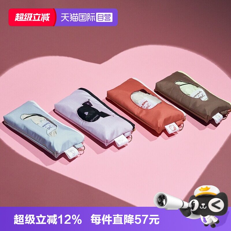 Wpc遮阳伞玉桂狗黑胶折叠伞