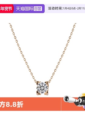 单钻项链女气质轻奢高级感锁骨链