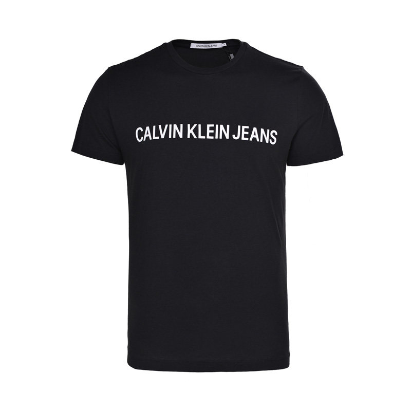 【自营】Calvin Klein纯棉短袖2022夏季新款时尚休闲圆领男士T恤
