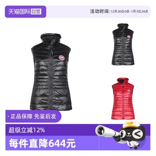 自营 鹅绒薄款 加拿大鹅 版 羽绒马甲2700L立领拉链 女士修身