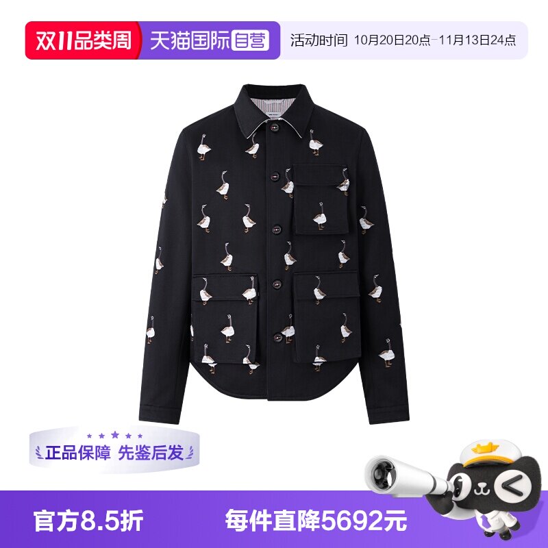 ThomBrowne宽松夹克外套