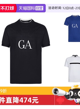 【自营】Emporio Armani阿玛尼 男士短袖T恤 3G1TL8 1JTUZ圆领