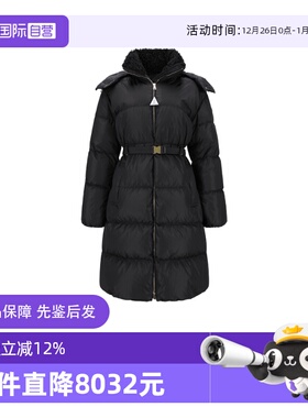 【自营】Moncler/盟可睐女士长款鹅绒羽绒服外套 1C00024 539ZD