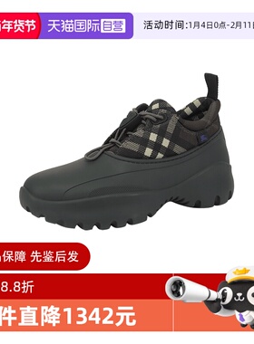 【自营】BURBERRY/博柏利男士系带休闲运动鞋休闲鞋 8097169