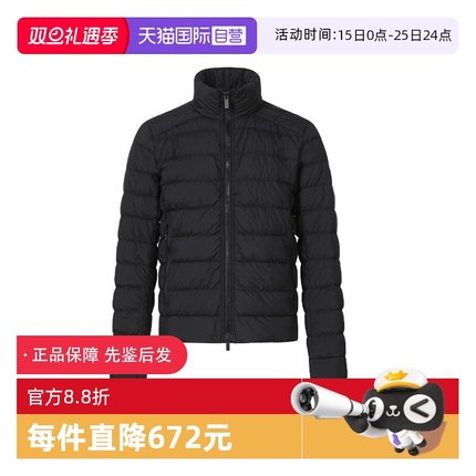 【自营】Canada Goose加拿大鹅 Crofton男士黑标羽绒夹克 1924MB