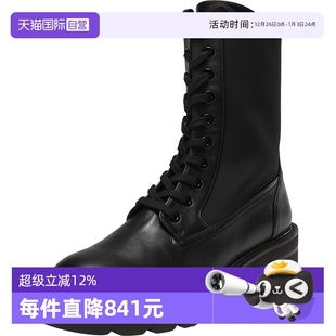 自营 LIFT 织物系带靴子短靴马丁靴ANDE BOOTIE 女士牛皮革