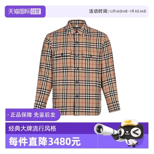 自营 式 BURBERRY博柏利 衬衫 棉服外套Vintage格纹80438391 男款