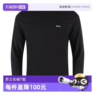 自营 男款 Hugo T恤 建议拍小一码 Boss圆领棉质宽松套头长袖