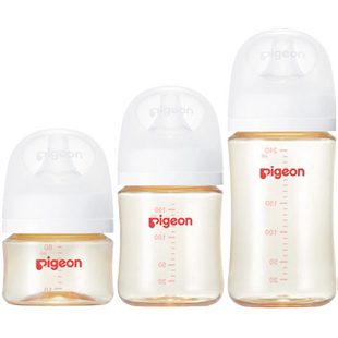 【自营】贝亲母乳实感PPSU新生儿防胀气奶瓶 非玻璃防摔 原装进口