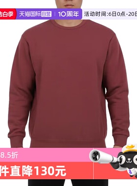 【自营】Nike耐克男子休闲针织上衣红色新年款圆领卫衣HQ6965-658