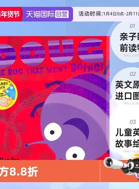 【自营】Doug the Bug 虫子道格的冒险 微观世界是什么样子 Sue Hendra 儿童英语故事绘本 亲子睡前读物 英文原版进口图书