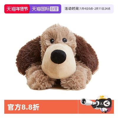 英国warmies布朗狗安抚可爱玩偶