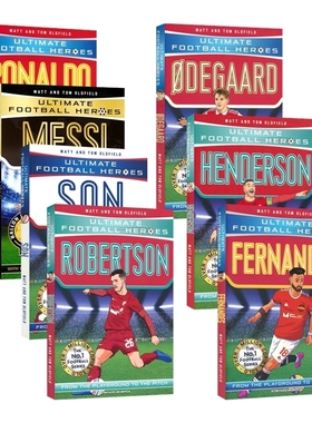 【自营】Matt And Tom Oldfield Ultimate Football Heroes Fernandes 足球明星人物传记 儿童励志章节书小说 英文原版进口图书