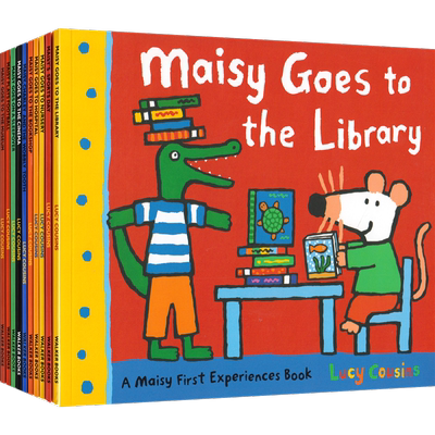 【自营】Maisy First Experiences 小鼠波波生活初体验10册 儿童英语故事绘本 幼儿启蒙认知亲子读物 英文原版进口图书