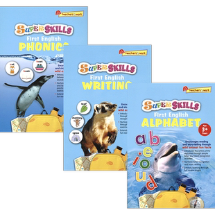 【自营】SAP Super Skills First English Alphabet Writing Phonics 超级技能系列 学龄前英语 字母 自然拼读 英文启蒙 英文原版
