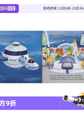 【自营】Dinostars and the Planet Plundering Pirates 恐龙与掠夺星球的海盗 3-6岁 想象绘本 趣味故事 太空知识科普 英文原版