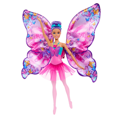 芭比娃娃梦幻蝴蝶舞精灵
