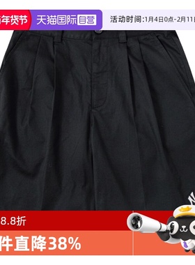 【自营】MLB短裤女裤黑色基础系列透气短裤运动训练短裤3FSMB0633