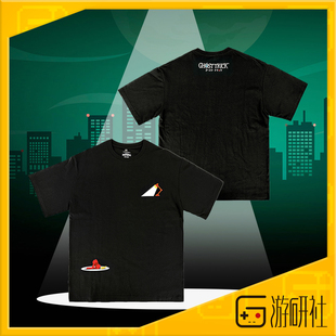 游研社 幽灵诡计周边T恤 黑白两色 导弹库纽利短袖 正版游戏周边