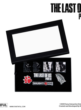 游研社 最后生还者2 主题金属徽章套装TLOU2正授权版周边 现货