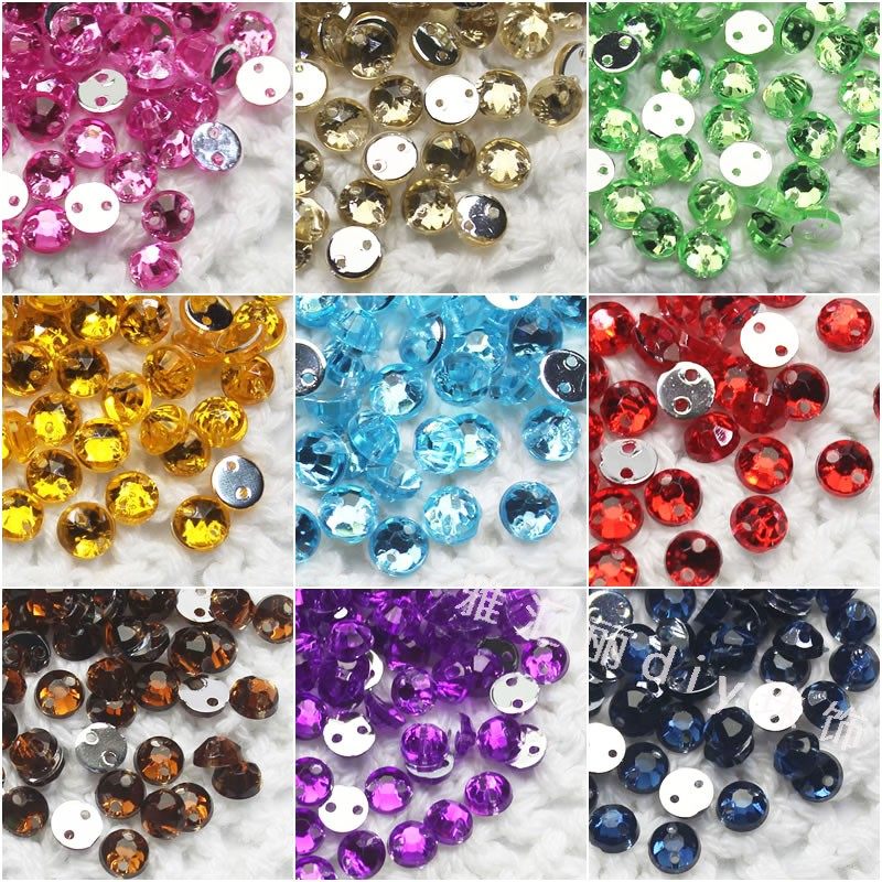 台湾6MM圆形平底钻亚克力手缝钻DIY亮钻辅料服装婚纱头饰亮钻散珠在类目 饰品/流行首饰/时尚饰品新, DIY配件, 其他DIY饰品配件中 - 来自Buy2taobao.com提供专业的淘宝代购服务