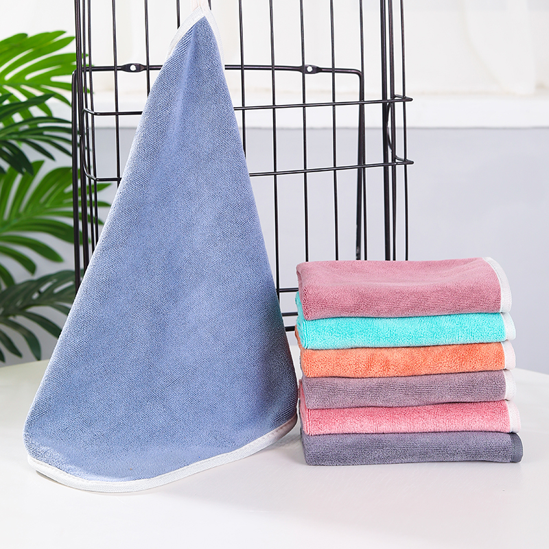 新款幼儿园方巾擦手脸小毛巾柔软吸水超细纤维家用洗脸巾网红速干