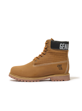 GENIUSCLUB20242024秋冬新款户外休闲马丁靴男款高帮工装靴子