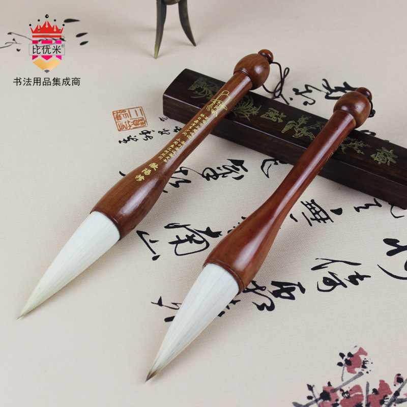 对联笔 欧阳修诗楂笔 斗笔抓兼毫羊毫文港赣笔大毛笔一件代发