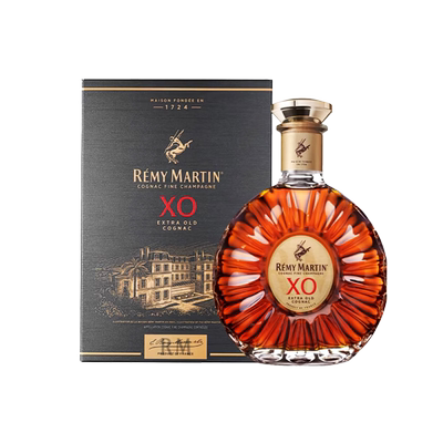 行货带码人头马XO干邑白兰地