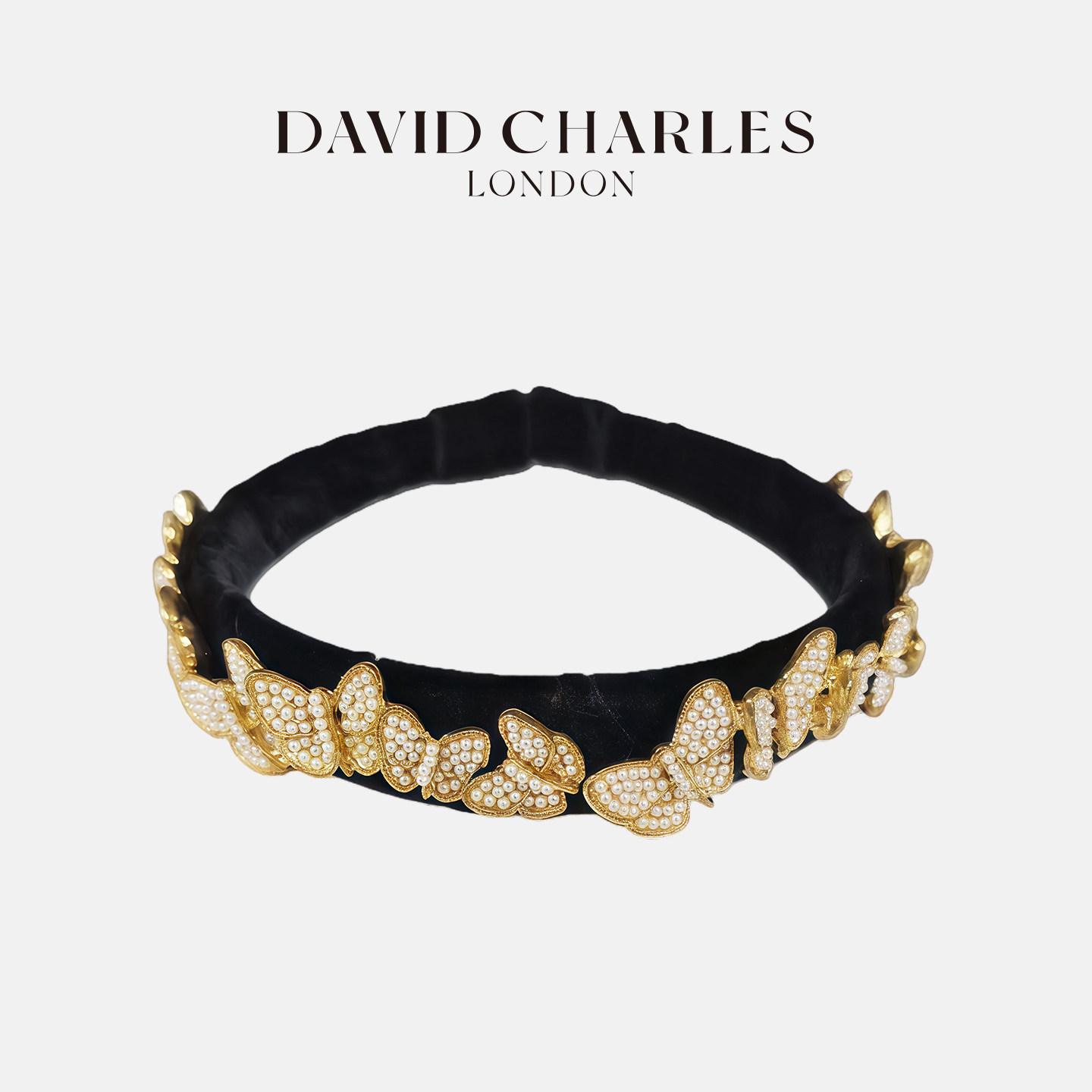 【英国】DAVIDCHARLES大卫查尔斯女童发箍英式复古发卡简单易戴