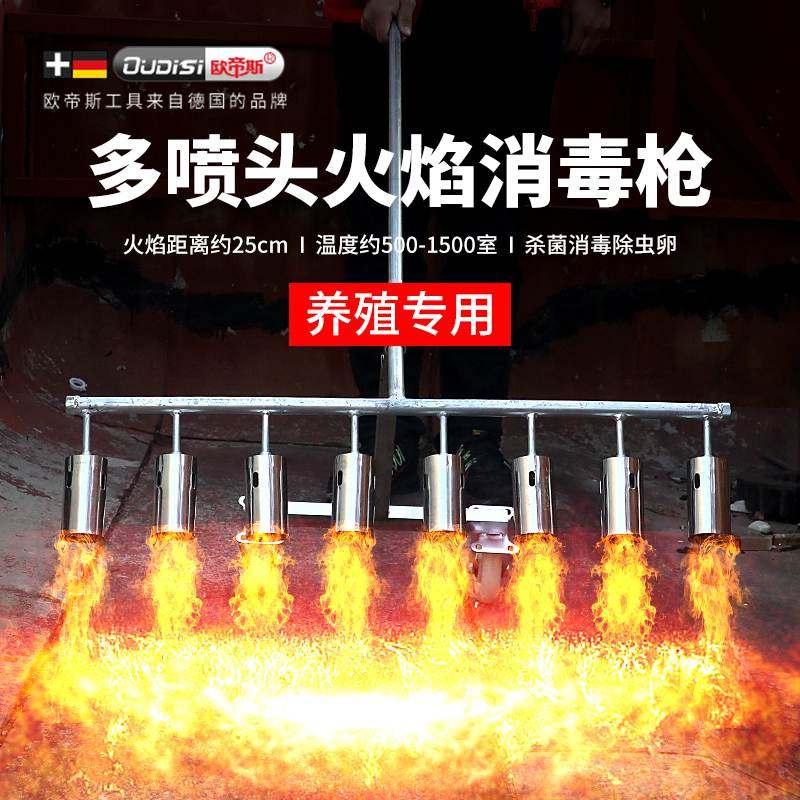 多头火焰喷枪喷火器养殖场猪圈消毒火枪除草机煤气液化气喷枪头,五金/工具,喷火枪,淘宝优惠券,粉丝福利购,淘宝优惠卷