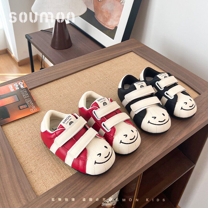 书萌童鞋宝宝鞋子春秋季新款男童运动鞋女童休闲软底鞋婴儿鞋板鞋