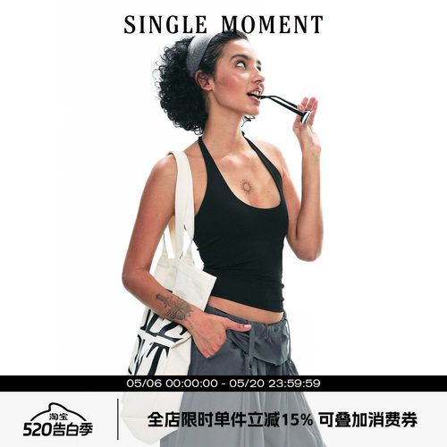 SINGLEMOMENT25SS夏季运动背心
