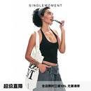 挂脖吊带女修身 SINGLE 新款 MOMENT 塑形运动上衣背心内搭 25SS夏季