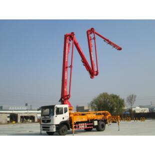 东盘风天底小型四节臂2SMP5米混凝土泵车2汽5米车锦泵