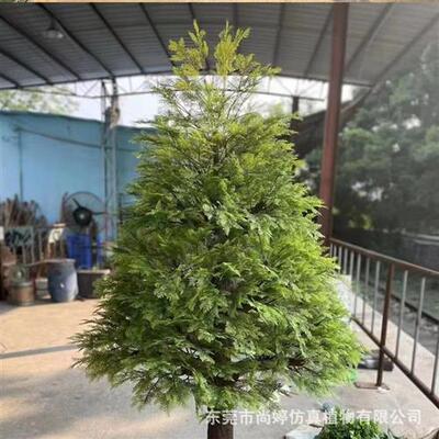 仿真水杉树仿真松树人造假树室内外装饰园林造景厂家直销