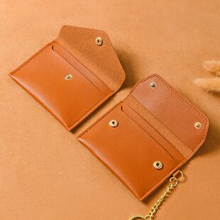 钥匙包男款超薄卡包女士小巧迷你零钱包钥匙扣一体小包证件卡套夹