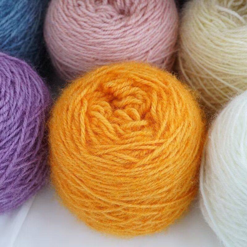 宝宝毛衣专用线3两大团松鼠绒亮丝毛线手编diy织帽子围巾披肩外套