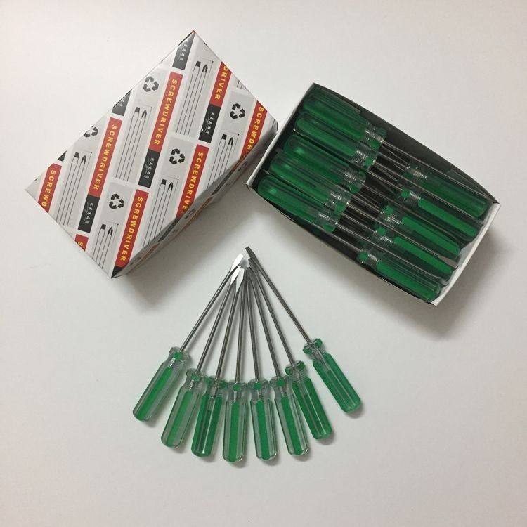 一字螺丝刀小型8mm3mm小螺丝刀一字十字小起子汽车维修螺丝刀家用